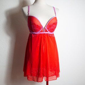 Auden Red Babydoll Size Medium
